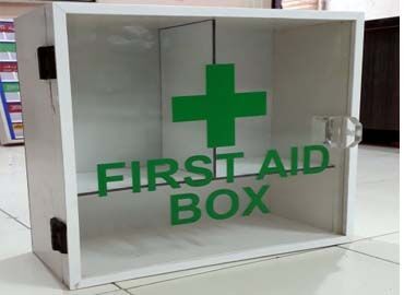 Acrylic First Aid Box, Color : Transparent
