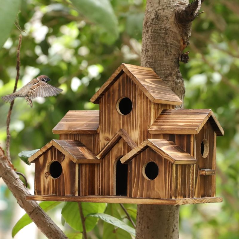 Wood Bird House