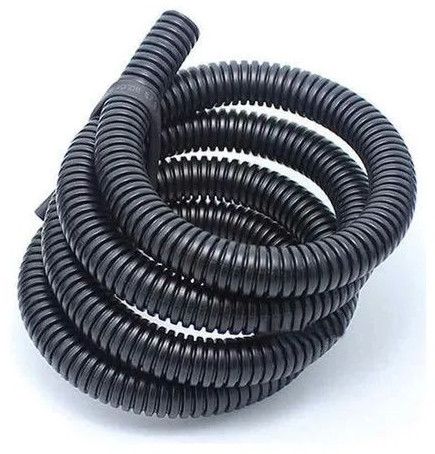Nylon Corrugated Tube, Packaging Type : Black for Wire Cable Protection
