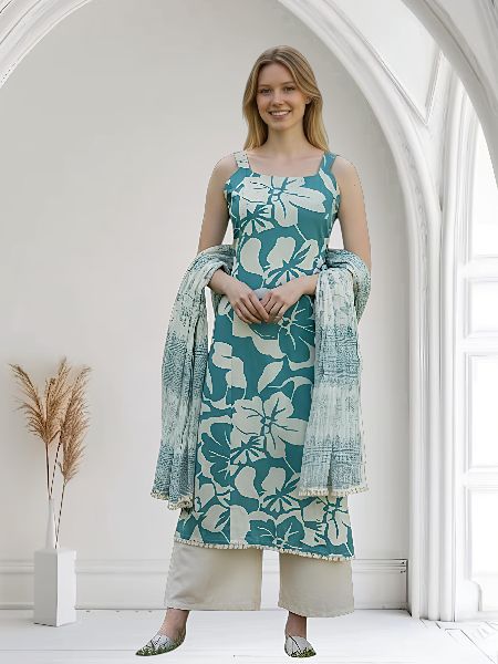 Ladies Cotton Pent Set Dupatta