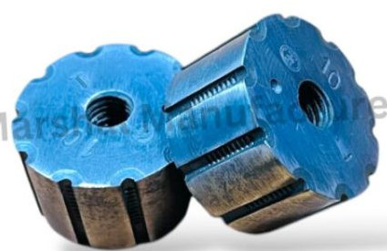 Polished Carbide Wire Nail Gripping Dies, Color : Silver