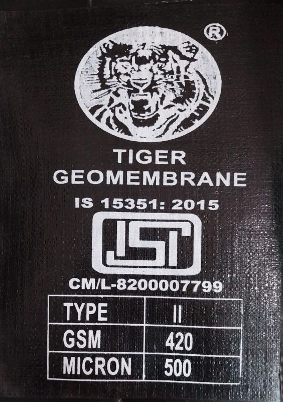 Tiger Pond Liner 500 Micron IS:15351:2015