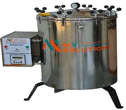 Stainless Steel Vertical Autoclave with Radial Locking System