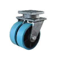 steel fixed swelling casters
