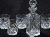 handcut lead crystal glassware