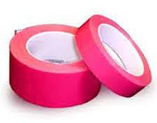 Pink rayon tape