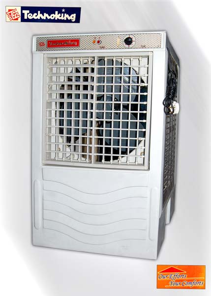 AC 220V 50HZ FIBRE BODY Desert Room Air Cooler, for INDOOR /OUTDOOR, Color : GREY/BLUE