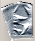 Silver pouch
