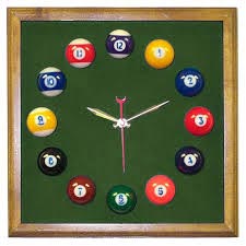 Billiard Wall Clock