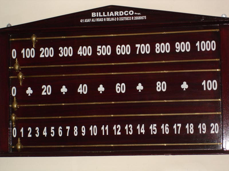 Wooden Score Board