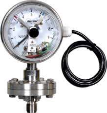 electrical contact pressure gauge