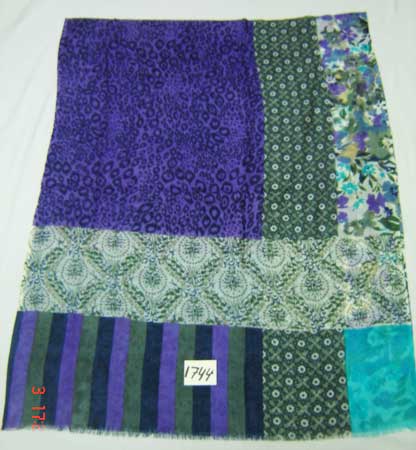 Item Code : SWS 06 silk wool scarves