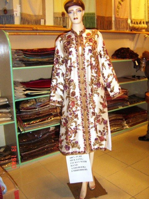 Silk Long Coat