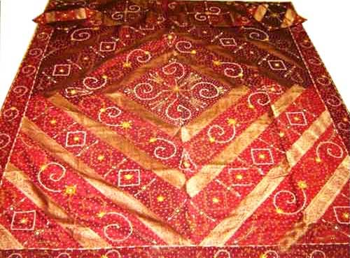 Silk Velvet Bed Cover