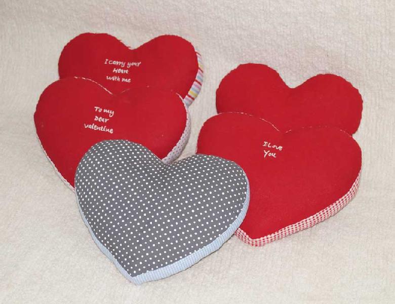 Oscar Home 100% Cotton fabric Valentine Gifts, for on Bed