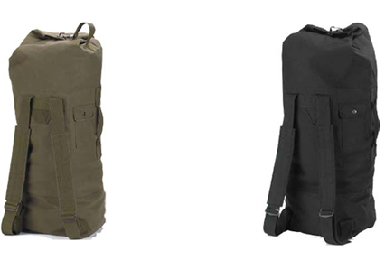 GI Style Double Strap Duffle Bag