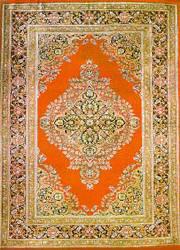 Pure silk carpets