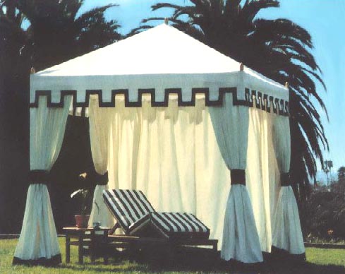 Cotton Fancy Tents, for Camping, Disasters, Party, Technics : Embroidery Work