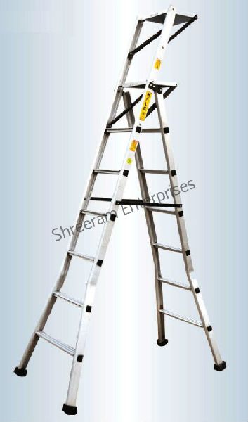 Aluminium Self Supporting Folding Ladder