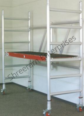 Folding Scaffold Of Aluminium Alloy with Extension Assembly