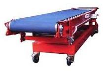 Mild Steel PU Motor Chrome Finish Portable Belt Conveyor, for Moving Goods, Packaging, Specialities : Vibration Free