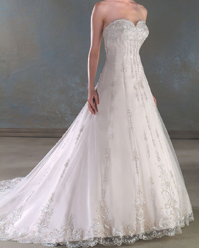 Net Wedding Gowns, Size : L