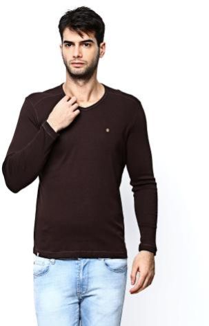 Body Fit Rib Tshirt Full. Slv