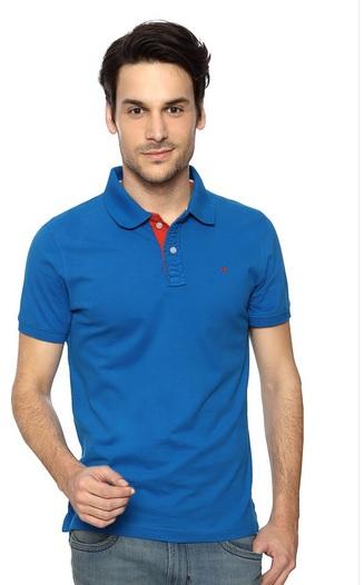 Cotton Jersey Peach Finish Polo, Age Group : 15-40