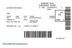 Barcode Airways Bills