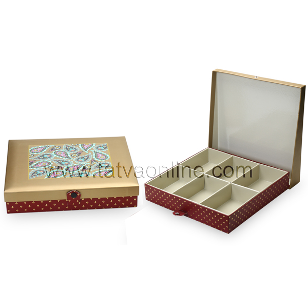 Promotional Packaging Boxes, Color : Antique Gold