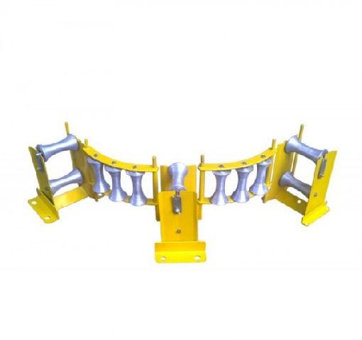 Six Vertical Steel Rollers, for Industrial Use