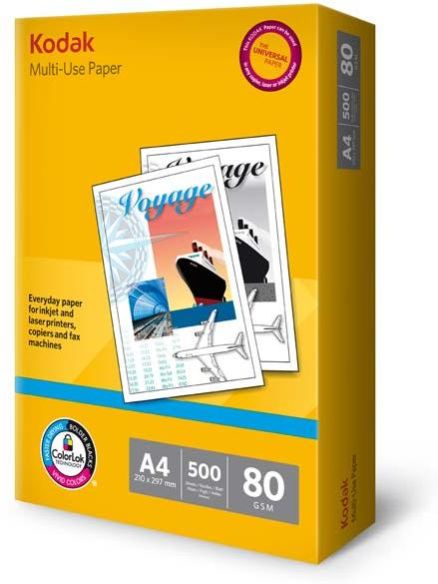 500 Sheets Per Ream A4 White Copy Paper