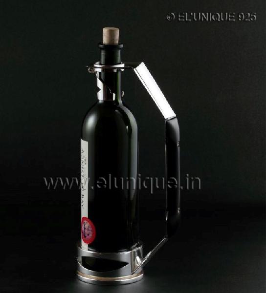Sterling Silver Wine Bottle Holder