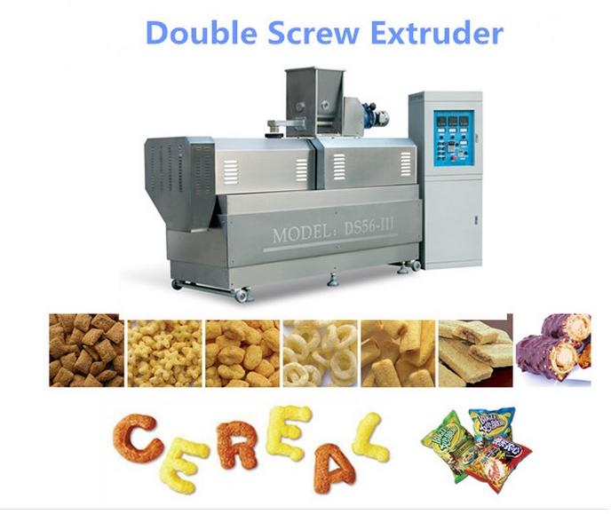 Twin Screw Extruder for Puff Snacks