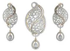 Diamond Pendant Set