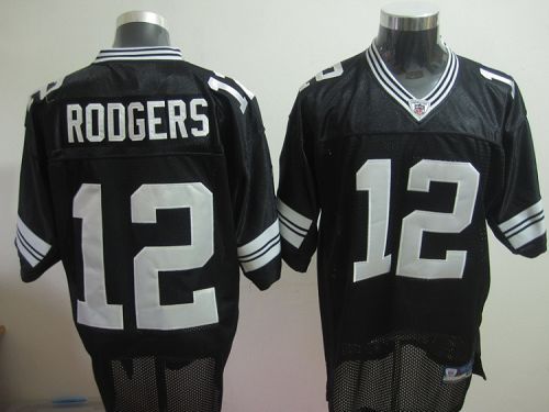 aaron rodgers jersey sewn numbers