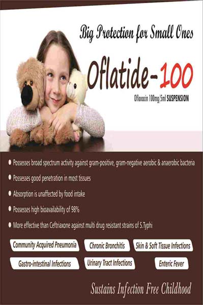 Oflatide - 100 Suspension, Features : Big Protection for Small Ones, Oflotide-100