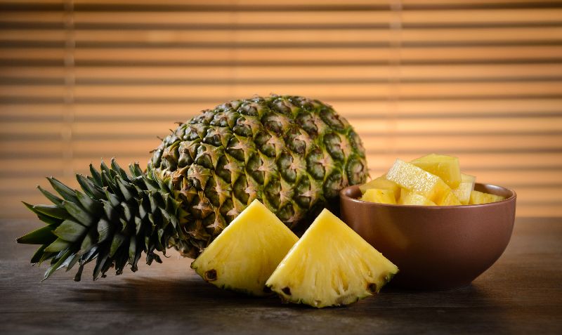 fresh pineapple