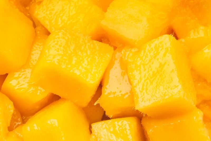 Frozen Mango Cubes