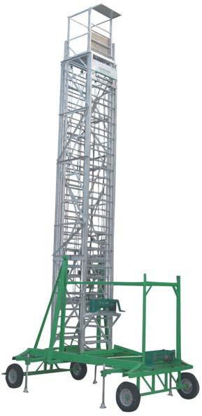 Aluminium Tiltable Tower Extendable Industrial Ladder