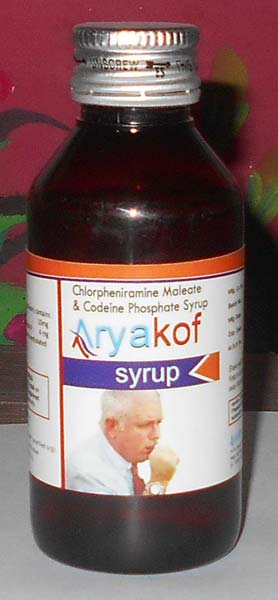 Aryakof Syrup, for Health Supplement, Form : Liquid
