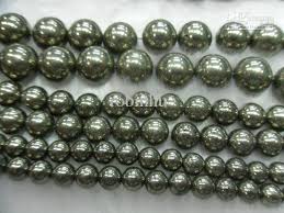 Pyrite beads