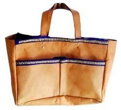 Leather Shopping Bag