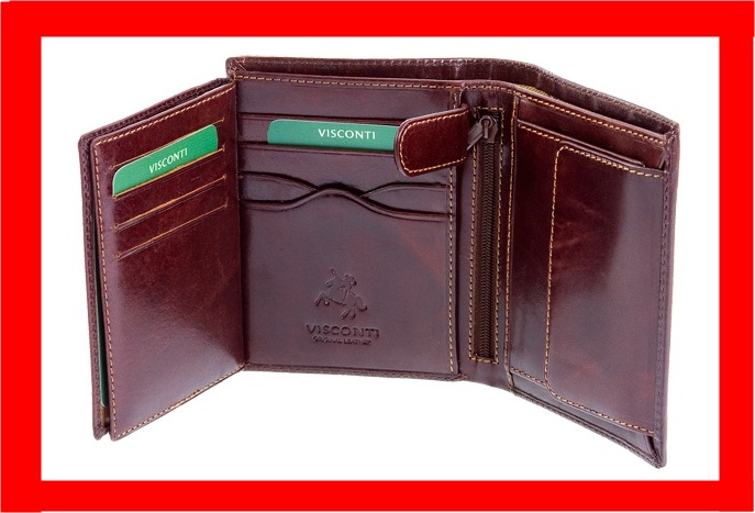 Leather Mens Wallets Bifold