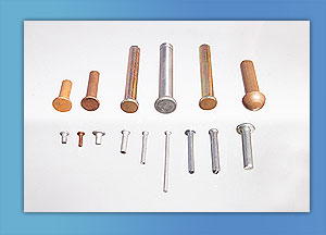 Polished Aluminum Mix Rivets, for Fittngs Use, Length : 0-10mm