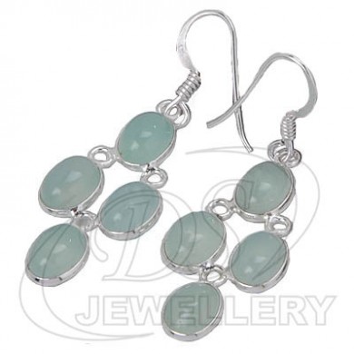 Gemstone Earring in Silver