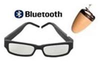 Spy Bluetooth Specs Earpiece Set