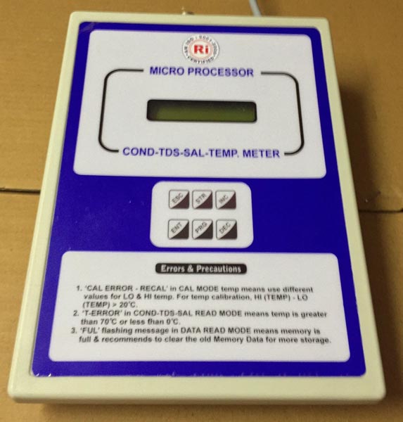 Digital Conductivity TDS and Salt Meter