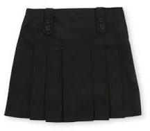 Girls School Black Skirts