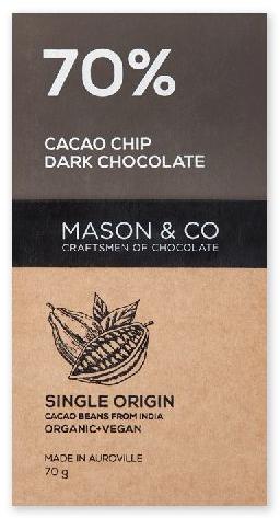 Cacao Chip Dark Chocolate Bar